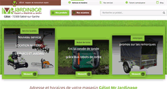 Desktop Screenshot of gelotmrjardinage.com